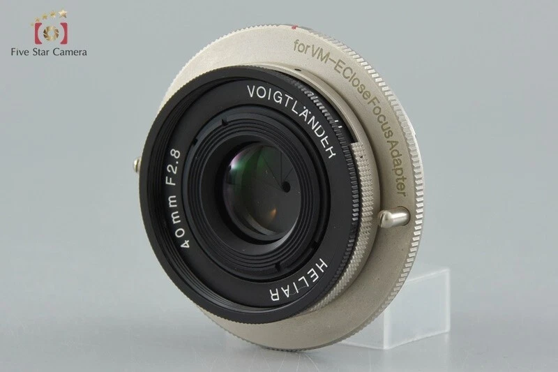 Excellent!! Voigtlander Heliar 40mm f/2.8 Lens for VM-E Close Focus Adapter - Image 3 of 4