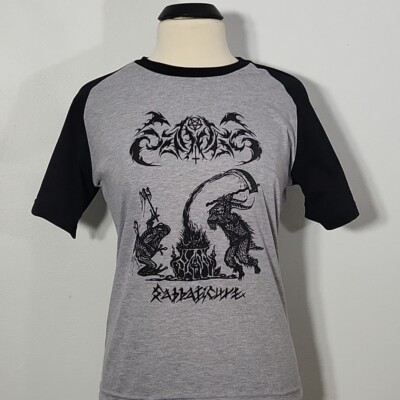 SABBAT Sabbaticult Tour M MEDIUM Official Jersey R.I.P. Records Gray GIRLY Logo