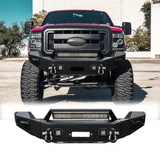 Vijay Front Bumper Wwinch Plateled Lights For 11-16 Ford F250-f550 Super Duty Vijay Front Bumper Wwinch Plateled Lights For 11-16 Ford F250-f550 Super Duty