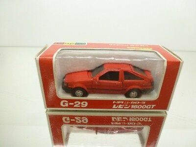 DIAPET G-29 TOYOTA COROLLA LEVIN AE86 1600GT - RED 1:40 - GOOD IN BOX 