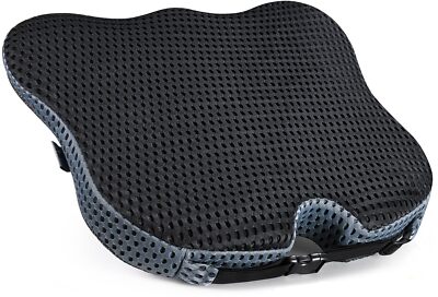 Wedge Car Seat Cushion for Driving Broaden Vision by Raised Back- Soft Dense ...