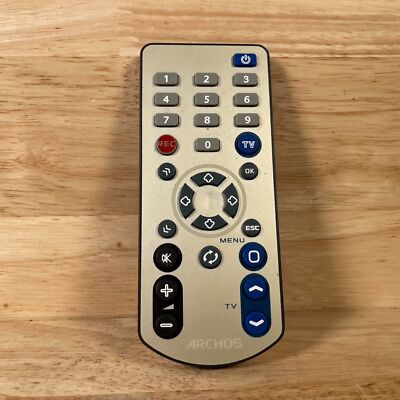 Archos 104509 - V2 Silver Wireless Handheld Remote Control For Archos Television