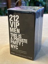 212 VIP Men by Carolina Herrera 1.7oz/50ml Edt Spray For Men -Factory Sealed-