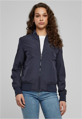 Urban Classics Jacket Women Light Bomber Navy UK