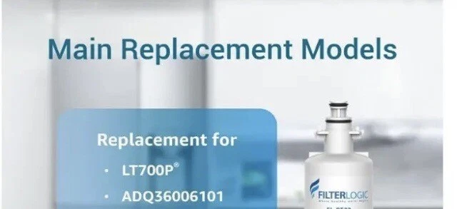 FilterLogic FL-RF32 Refrigerator Water Filter Replacement For LG Models Sealed - Image 3 of 3