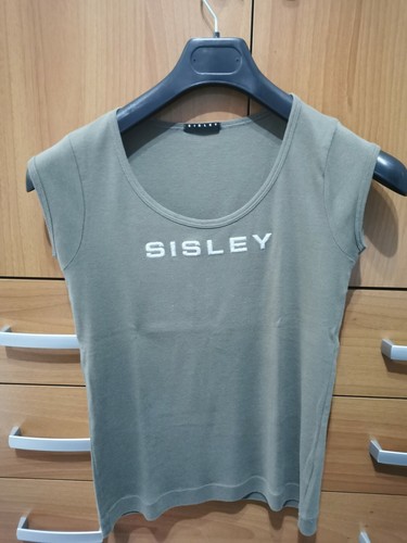 T-shirt Sisley Donna Colore Verde Taglia S | eBay
