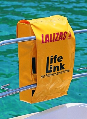Lalizas Rettungssystem Life-Link Rettungsleine Rettungsgurt Boot Yacht Schiff