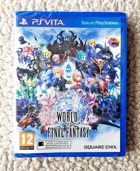 PS VITA GAME: WORLD OF FINAL FANTASY (ESPAÑOL, ENGLISH & +). JUEGO PAL, SEALED!