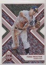 2018 Panini Elite Extra Edition Status Red Die-Cut /99 Ford Proctor #105 kh7