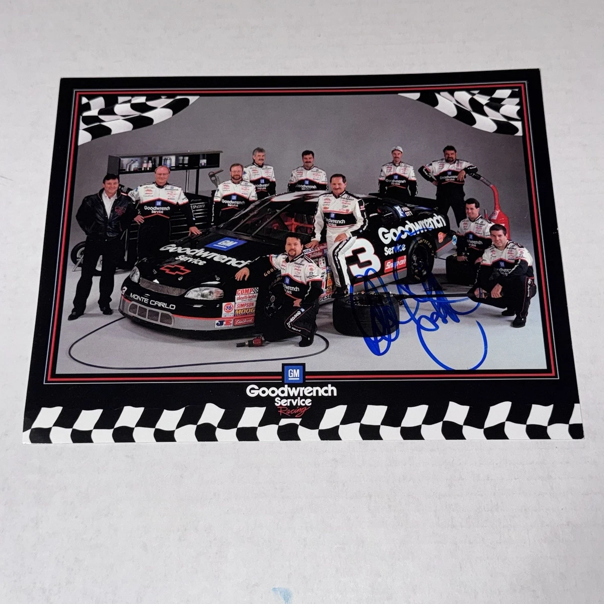 Dale Earnhardt NASCAR Original Autographed Photos for sale | eBay