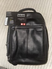 New- Samsonite Classic Leather Backpack Lapto...