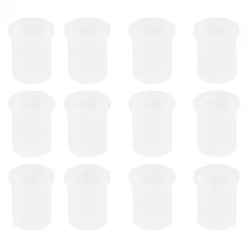  12pcs 8mm Silicone Stopper Water Tank Drain Valve Stopper Spout Cap Plug Water