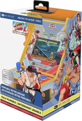 Super Street Fighter II Micro Player Pro: Capcom Games, Classic Arcades, 2 Ga...