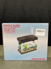 Vehipa Fish Tank, 2.4 Gallon Fish Aquarium, Fish Tank Starter kit with Smart Hum