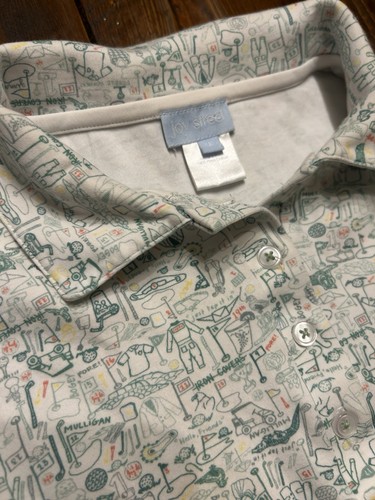 Joy Street Fun Golf Shirt Polo Kids Size 5 Unisex Rare Fun - Picture 2 of 3