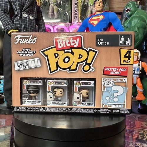 Funko Pop! Vinyl Bitty The Office Set of 4 New In Box