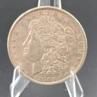 1896 Morgan Silver Dollar $1 Coin Circulated Business Strike 0.9 Fineness