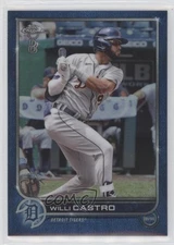 2022 Topps Chrome Ben Baller Edition Blue Refractor /75 Willi Castro #173