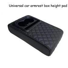 Car Armrest Pad Cover Center Console Box Cushion Protector Accessories Black