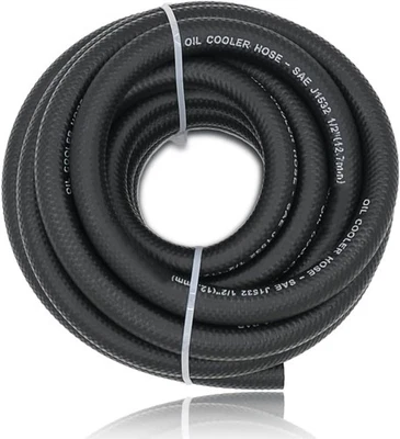 1/2 Transmission Oil Cooler Hose - 300 PSI Fuel Line SAE J1532 10FT  - Picture 1 of 3