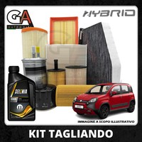 KIT Inspektionskit Fiat Panda Lancia Ypsilon 312 Mild Hybrid 1.0 ÖLfilter 3 LT