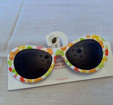 Gymboree Social Butterfly Print Sunglasses Sz 4 Yrs and Up NWT