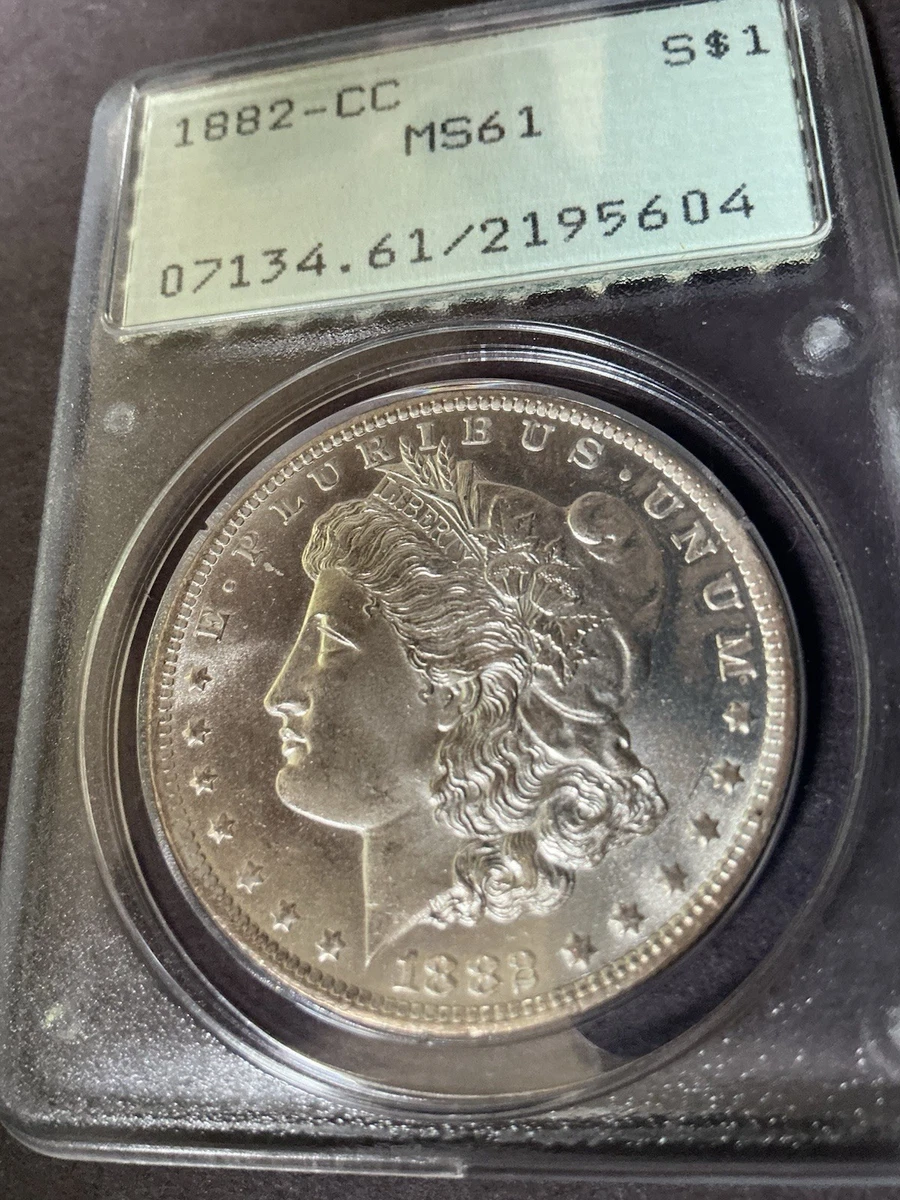 MS 61 Graded 1882 Year Morgan US Dollars (1878-1921) for sale | eBay