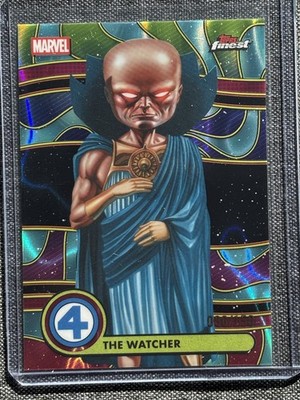 2026 Finest Fantastic Four The Watcher Blacklight Uncommon /150