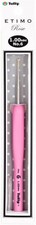 Tulip Needle Company TEL-06E Etimo Rose Steel Crochet Hook-Size 1.00mm, Roze