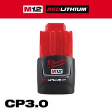 Milwaukee M12 12-Volt 3.0Ah Lithium-Ion Compact Battery Pack
