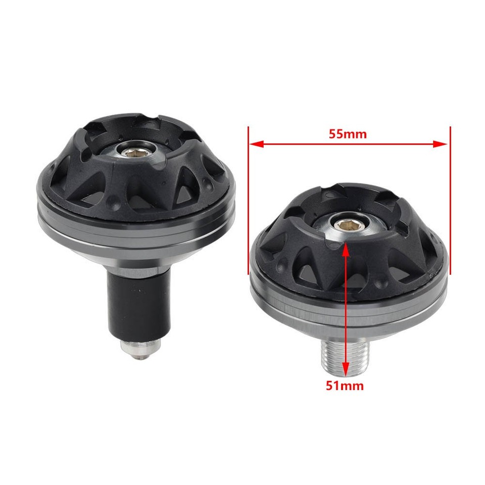 Front Fork Frame Slider Wheel Crash Fall Protection For Yamaha TMAX530 ...