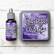 Tim Holtz Distress Oxide Villainous Potion Ink Pad  Reinker Set Ranger New