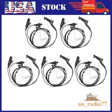 5x Mic Earpiece Headset PTT for APX8000 APX6000 XPR6550 XPR7350e XPR7550e radio