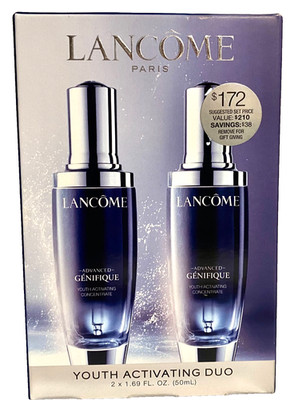 2 xLancome Genifique  Duo Advanced Youth Activating Concentrate 1.7 oz/50 ml NIB