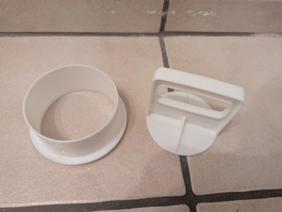 Vintage Hamburger Presse, Tupperware,883, 884