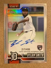 Dylan Smith Chrome 2026 Refractor /499 Auto