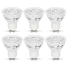 6 Pack Simba Lighting Led Gu10 Etl 5w Non-dimmable 50w Replacement Bulb 2700k