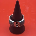 VTG Sterling Silver - MEXICO Turquoise Circle Men's Band Ring Size 9.5 - 3.5g