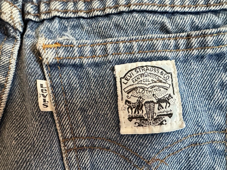 Jeans Levi Strauss vintage años 80 marca blanca Foto 4 de 4