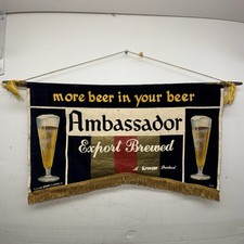 Vintage Ambassador Beer Krueger Brewing Co. V...