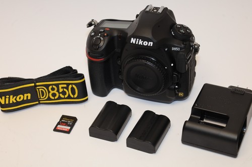 Nikon D850 45.7MP Digital SLR Camera Body ( Shutter count only 44 times )