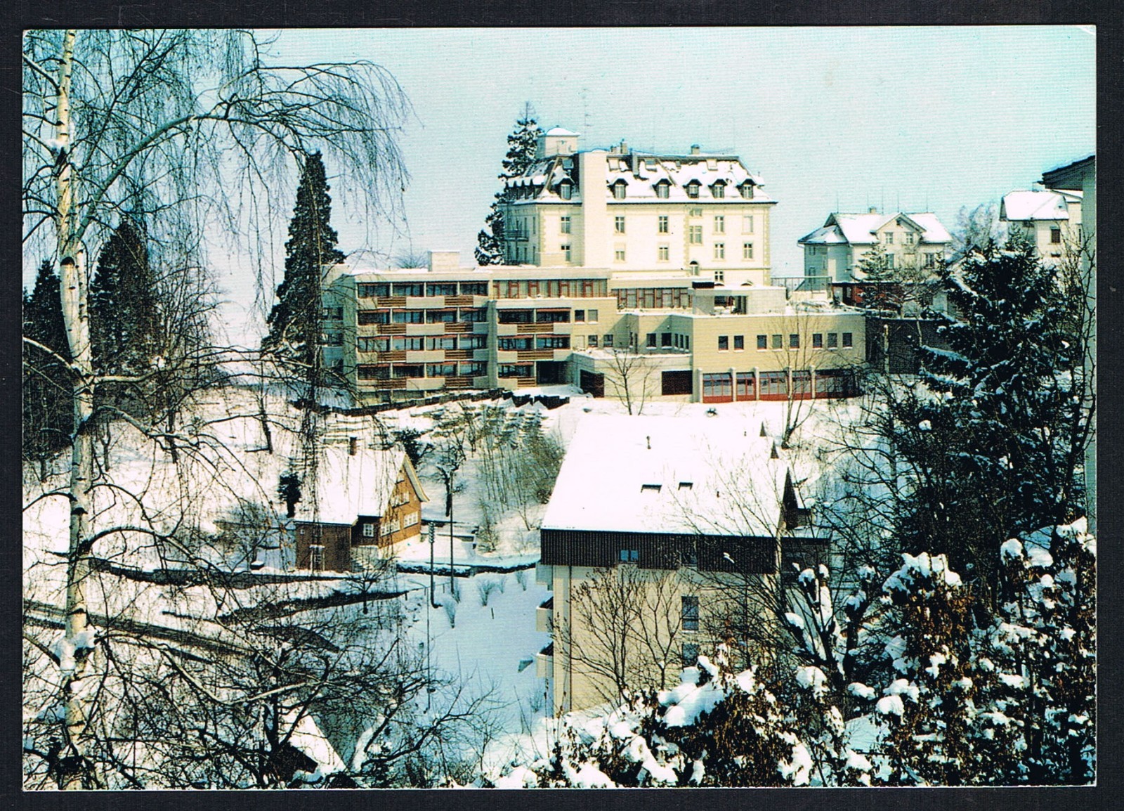 1 AK Ansichtskarte Hotel Kurhaus Bad Schweiz