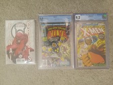 XMen 117 cgc 9.2, Nova 1 cbcs 5.5, rage of re...