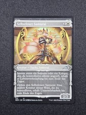 MAGIC MTG - Selbstloser Samurai - NEO 312 - Kamigawa: Neon-Dynastie - U - F ART