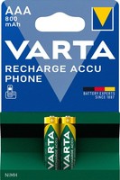 Varta Akku Recharge Accu Dect Telefon Micro Aaa Nimh 800Mah (2Er Blister)