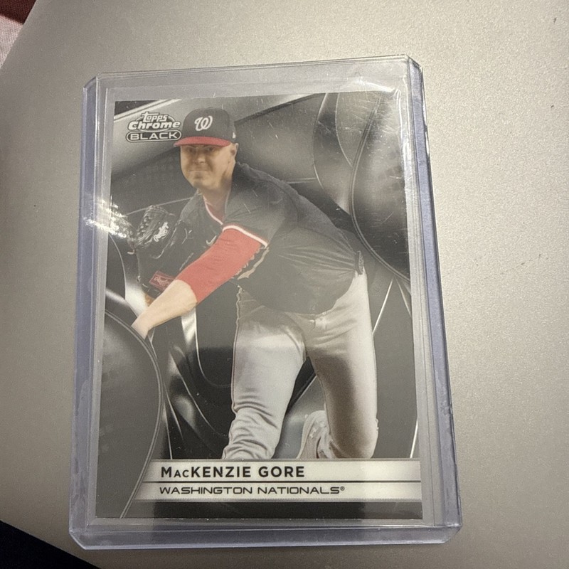 2025 Topps Chrome Black - Mackenzie Gore #95