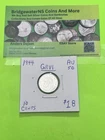 1944 Canadian 10c Dime .8 Silver George VI  AG  HIGHER GRADE.  TRENDING AT $18