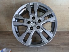 1x Alufelge 17 Zoll 7.0" 5x114.3 55ET Glanz Silber Honda Crv Cr-V Iii Rim Wheel