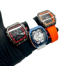 Наручные часы Men's White, Orange, Blue,
