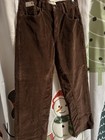 Free People Risk Taker Cord Straight Leg Pants Chocolate Truffle size 28 — photo 3